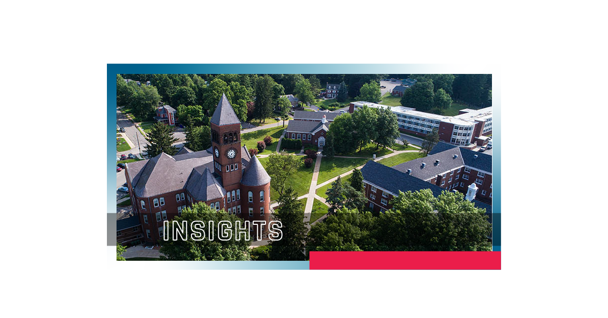 Image of Slippery Rock University aerial view
